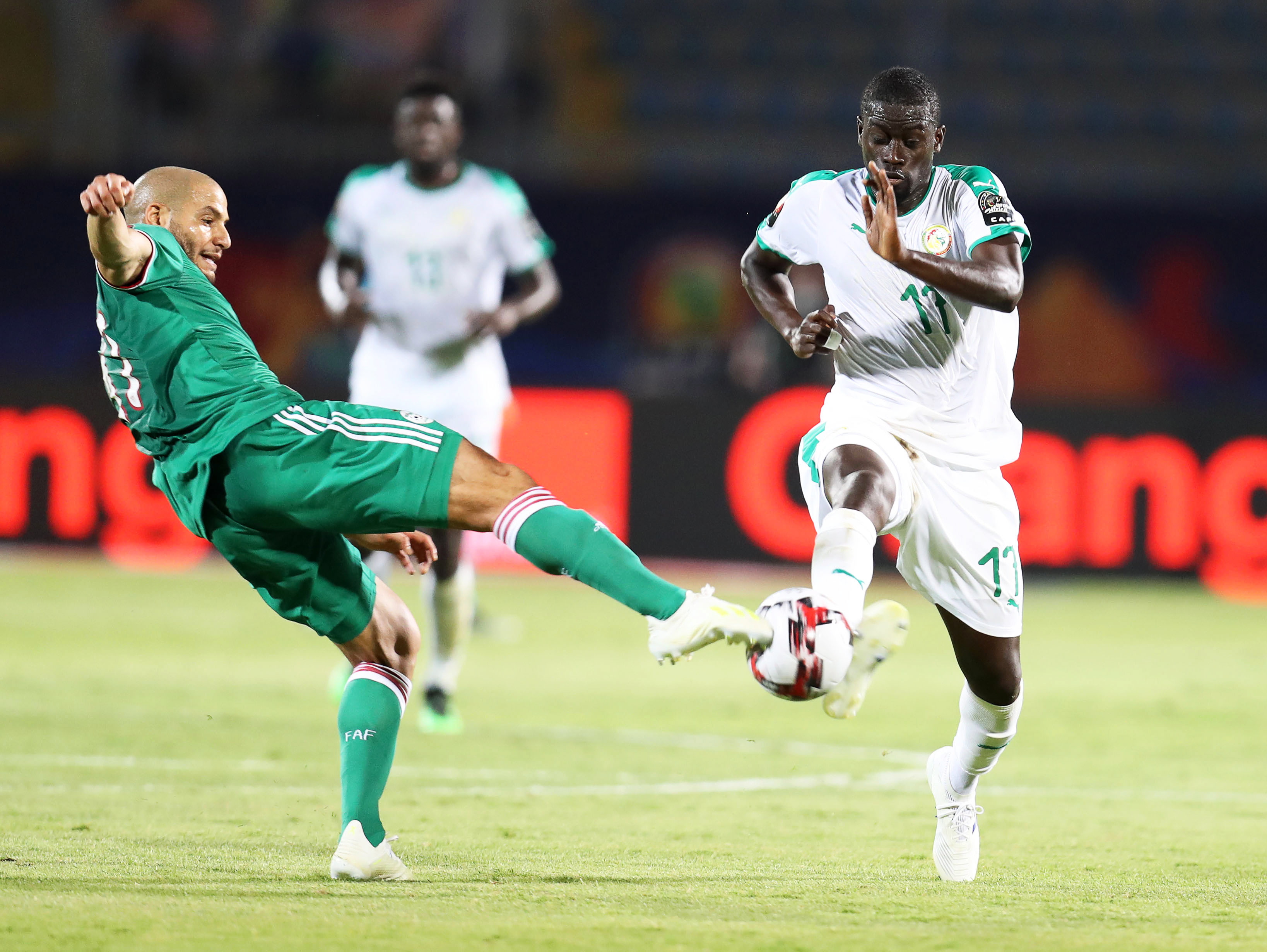 塞内加尔队在比赛中大获全胜