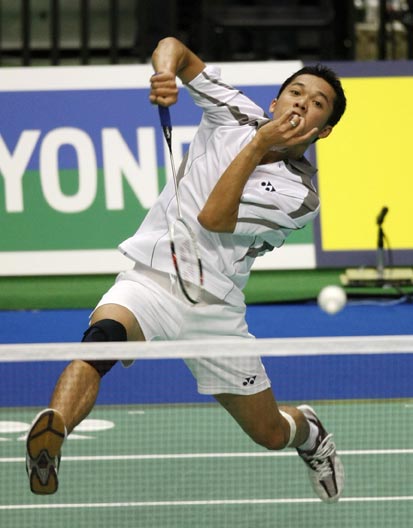 中国羽毛球队碾压印尼羽毛球队，陶菲克惊艳世界